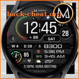 MD314 Digital Watch Face icon