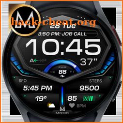 MD318 Digital Watch Face icon