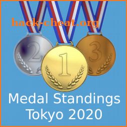 Medal Standings Olympic Summer Games Tokyo icon