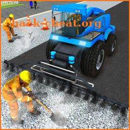 Mega City Road Construction Real Builder Simulator icon