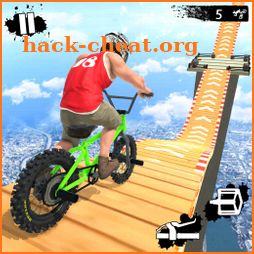 Mega Ramp Crash Stunts BMX Bike Racing Challenge icon