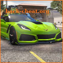 Mega Speed Driver Corvette Car icon