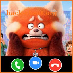 Mei Lee Fake Video Call Red icon