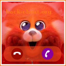 Mei Lee: turning red fake call icon