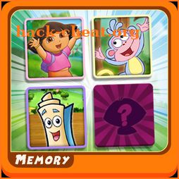Memory Dora Kids Girls icon