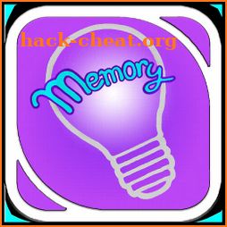 Memory game - matching cards game. Remember. icon
