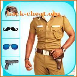 Men Police suit Photo Editor icon