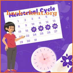 Menstrual Cycle Tracker 28day icon