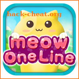 Meow- One line icon