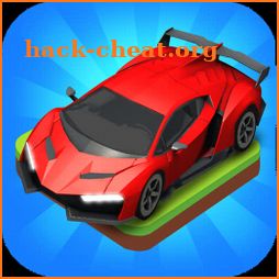 Merge Car game free idle tycoon icon
