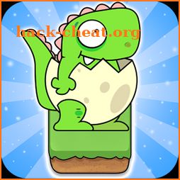 Merge Dino - Kawaii Idle Evolution Clicker Game icon