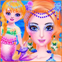 mermaid games for girls : mermaids dress up games icon