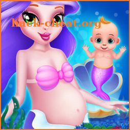 Mermaid Mom & Baby Care Game icon