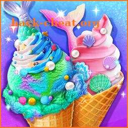 Mermaid Princess Ice Cream icon
