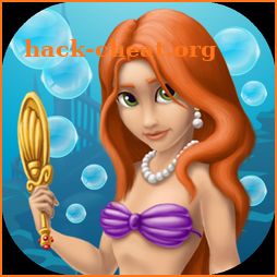 Mermaid: underwater adventure icon