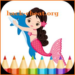 Mermaids Game Coloring icon