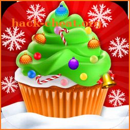 Merry Christmas Cupcakes Maker-Cooking Games icon