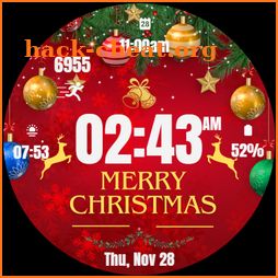 Merry Christmas Watch Face icon