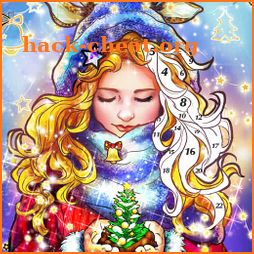 Merry Christmas:Coloring Book, Coloring offline icon