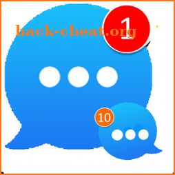 Messenger : Messages ,text and video chat icon