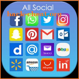 Messengers : All in One Chat video Social Networks icon