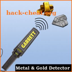 Metal and Gold Detector Hidden Metal Finder icon