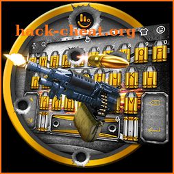 Metal Cool Gun Keyboard Theme icon