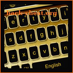 Metal Gold Keyboard icon