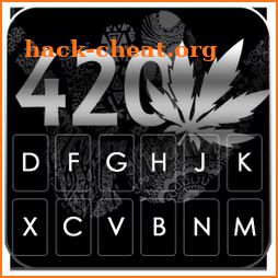 Metal Weed 420 Keyboard Theme icon