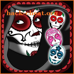 Mexican Skull Mask – Halloween Makeup Face Editor icon