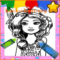 Mia and Me Game Coloring Book Fairy 🌈🌈 icon