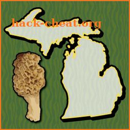 Michigan Mushroom Forager Map Morels Chanterelles icon