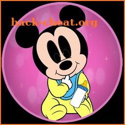 Mickey baby Minniye world icon