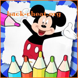 Mickey Coloring and Minnie Game icon