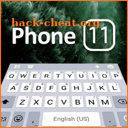 Midnight Green Phone 11 Keyboard Theme icon