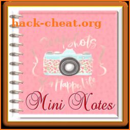 mini diary notes icon