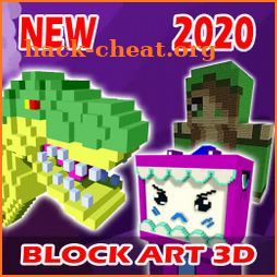 Mini Pixel 3D Block Art Craft Coloring 2020 icon