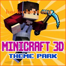 MiniCraft: 3D Theme Park Crafting Games icon
