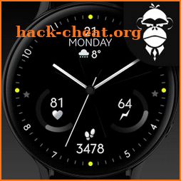Minimal Black v17 Watch Face icon