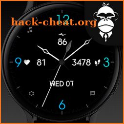 Minimal Black Watch Face icon