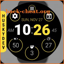 Minimal Watch Face by HuskyDEV icon