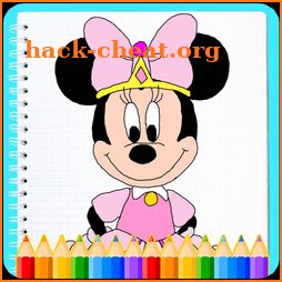 Minnie Mouse Coloring Game icon