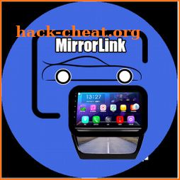 Mirror link car connector icon