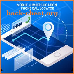 Mobile number location finding icon