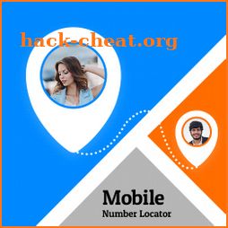 Mobile number locator Id icon