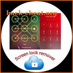 Mobile screen lock remover icon