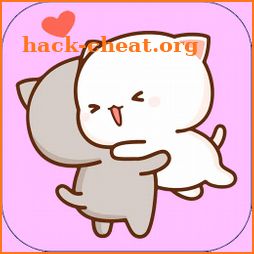 Mochi Peach Cat Stickers for WAStickerApps😍 icon