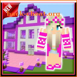Mod Barbie Pink - Maps House Minecraft PE 2021 icon