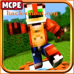 Mod Crash Bandicoot Addon MC Pocket Edition icon