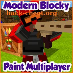 Modern Blocky Paint Online icon